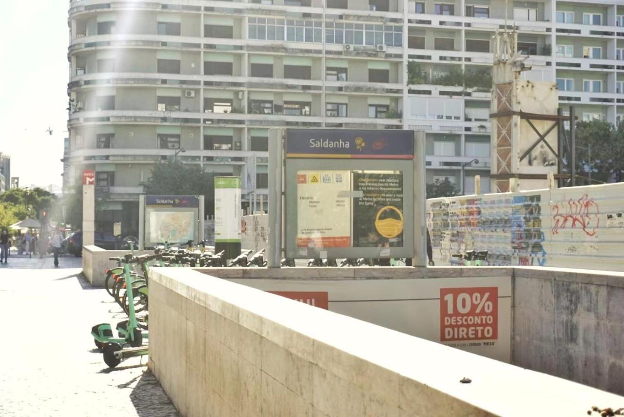 Terrace Saldanha Apartment Lisboa Ngoại thất bức ảnh